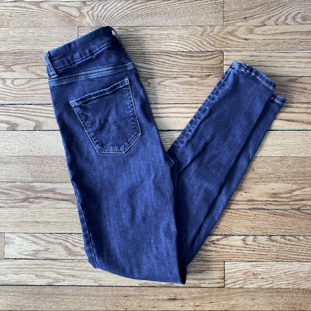 American Eagle curvy super hi rise jeggings